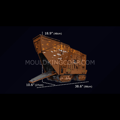Mould King 21009 Sandcrawler Fehler Building Set | 13,168 PCS