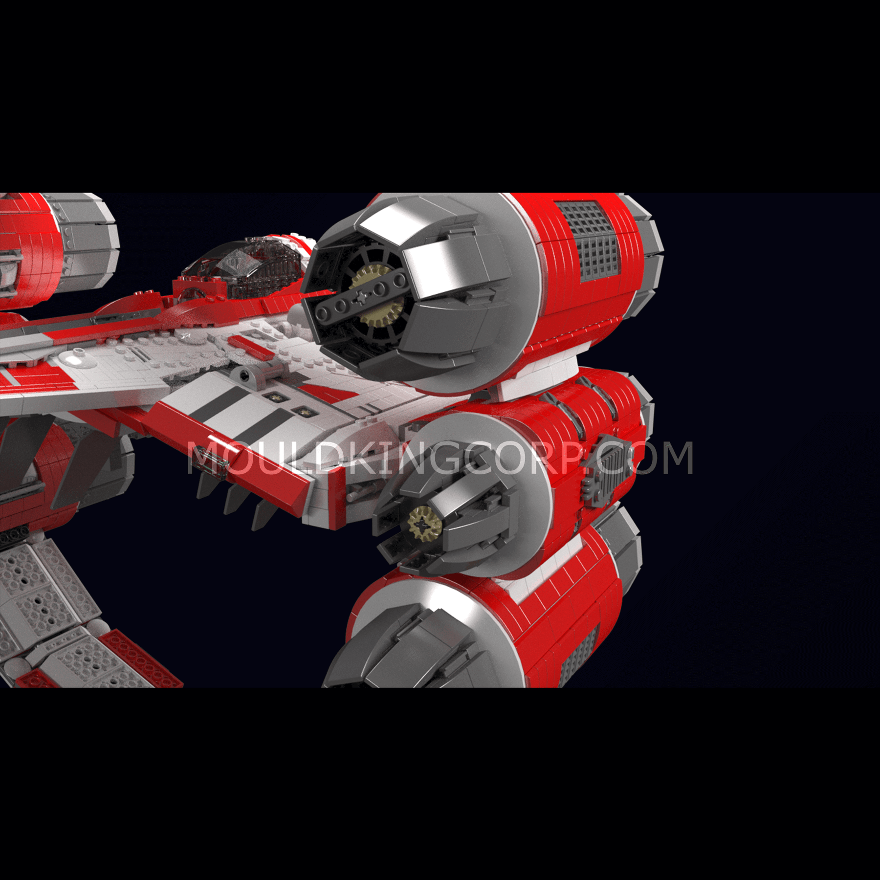 Interstellar Ring Module Mould King 21047 Interstellar Ring Fighter Building Set | 6,003 PCS ...