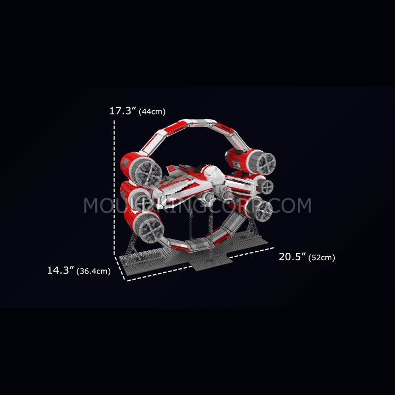 Interstellar Ring Module Mould King 21047 Interstellar Ring Fighter Building Set | 6,003 PCS ...