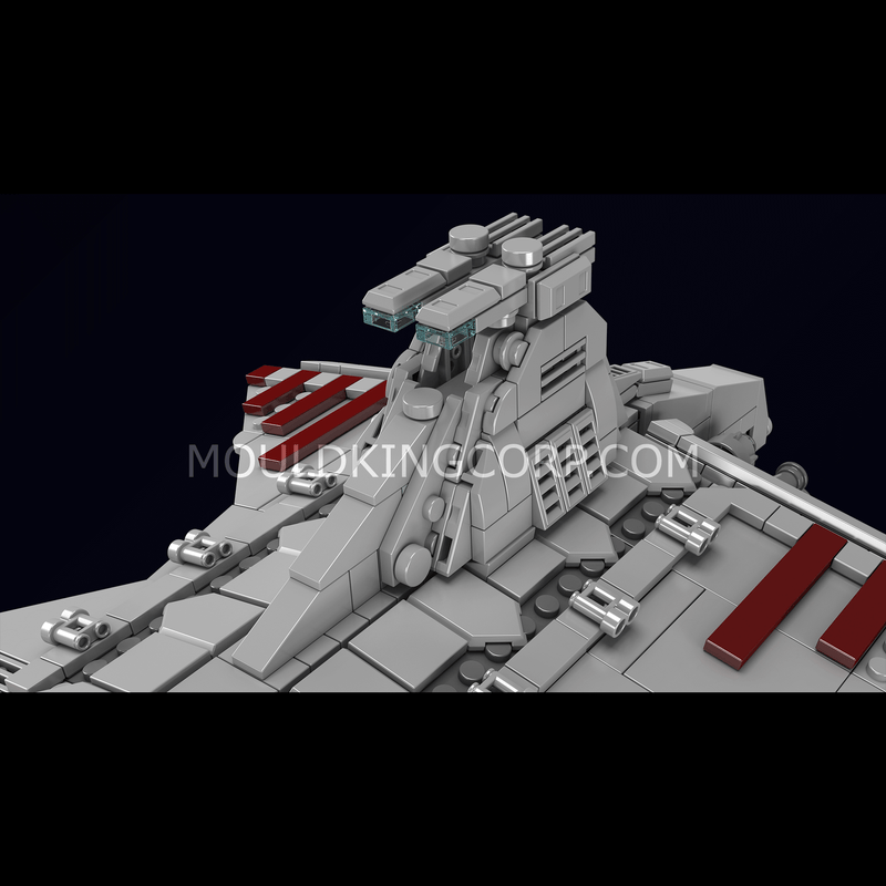 Mould King 21074 Republic Attack Cruiser Building Set | 1,320 PCS