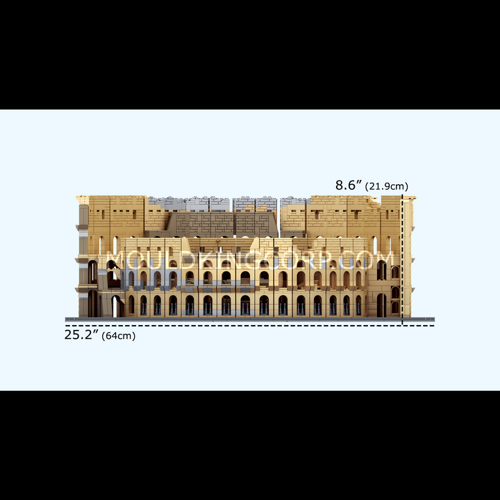 Mould King 22002 Roman Colosseum Ancient Architecture Building Set | 6,466 Pcs