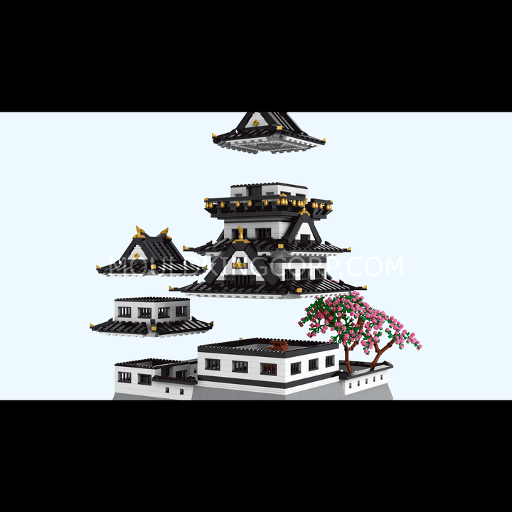 Mallenkoning 22006 Himeji-jo kasteel bouwmodel set | 3.086 stuks