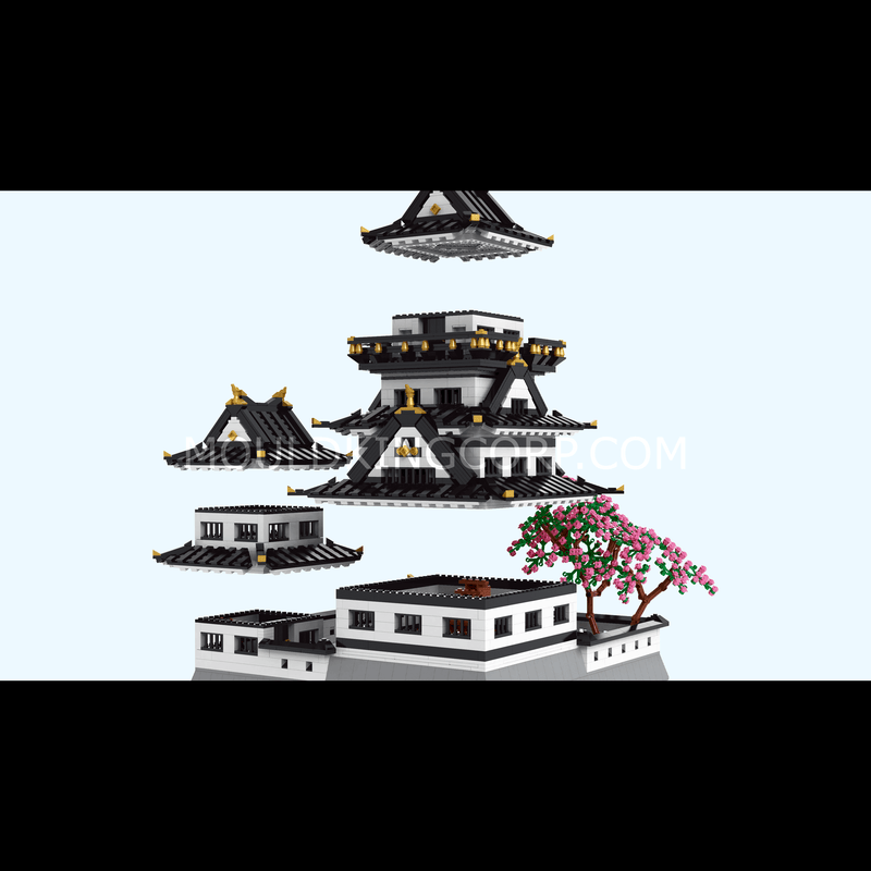 Mould King 22006 Himeji-jo Castle Building Model Set | 3,086 Pcs