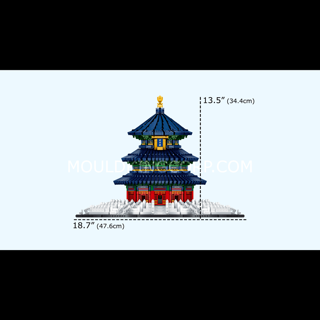 Mould King 22009 The Temple of Heaven Building Set | 5,532 Pcs Mould King 22009 The Temple of Heaven Building Set | 5,532 Pcs