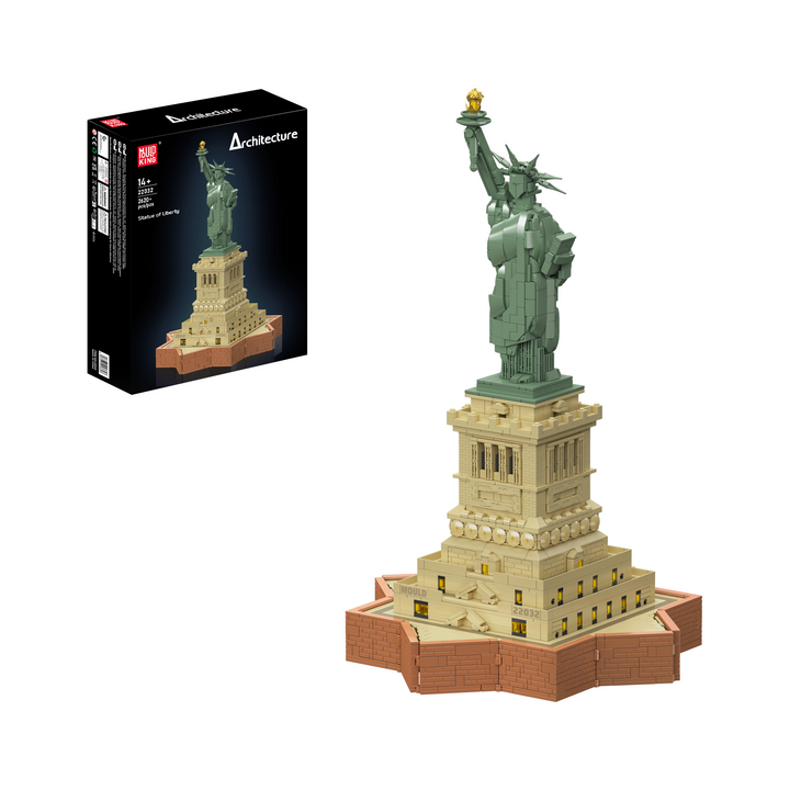Mould King 22032 Statue of Liberty Architecture Building Set | 2,620 Pcs