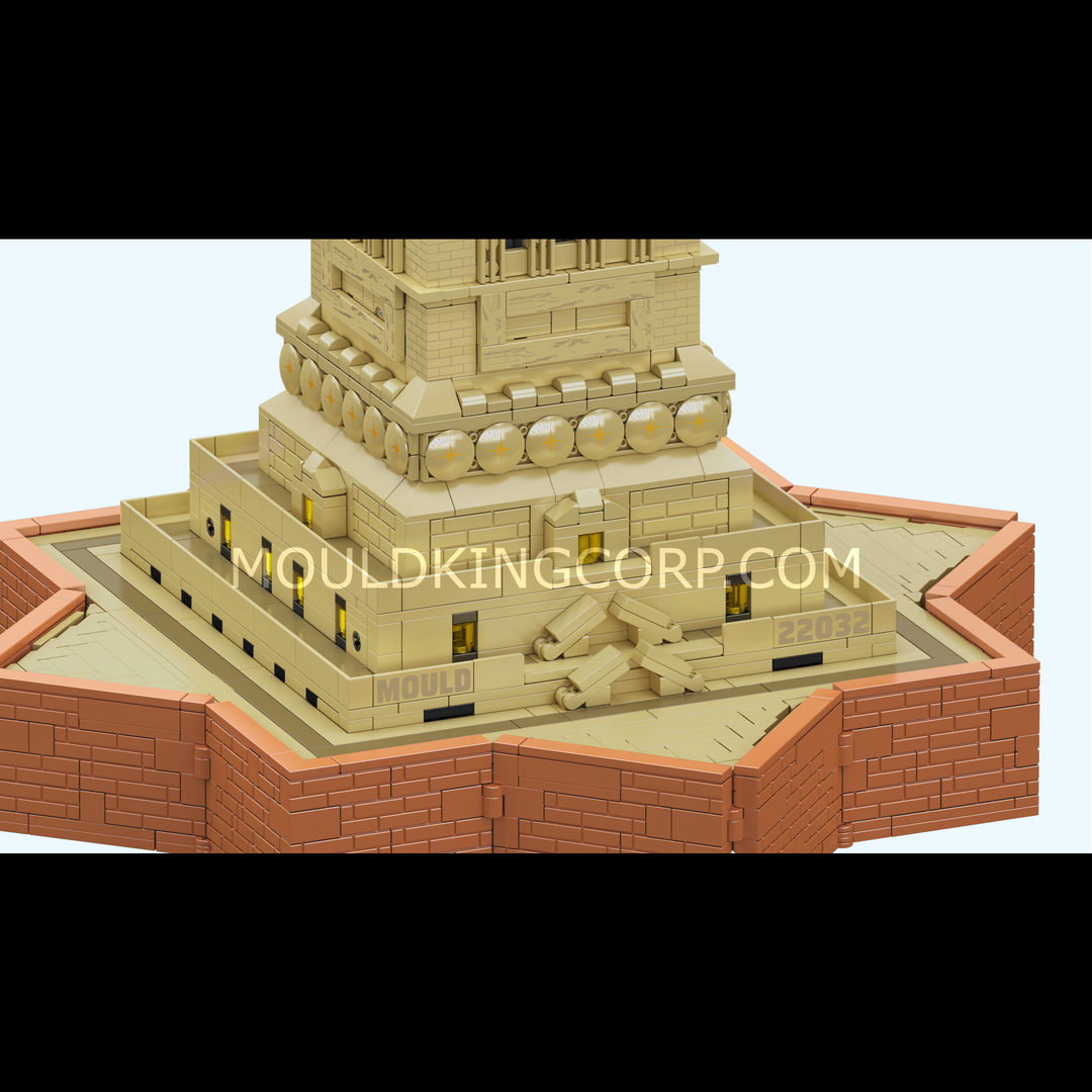 Mould King 22032 Statue of Liberty Architecture Building Set | 2,620 Pcs