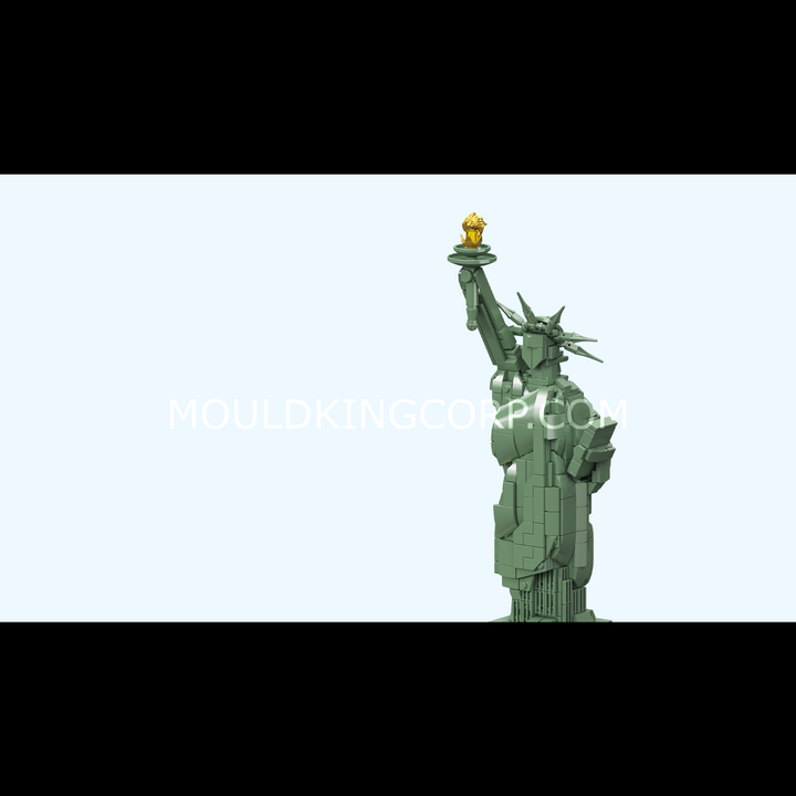 Mould King 22032 Statue of Liberty Architecture Building Set | 2,620 Pcs