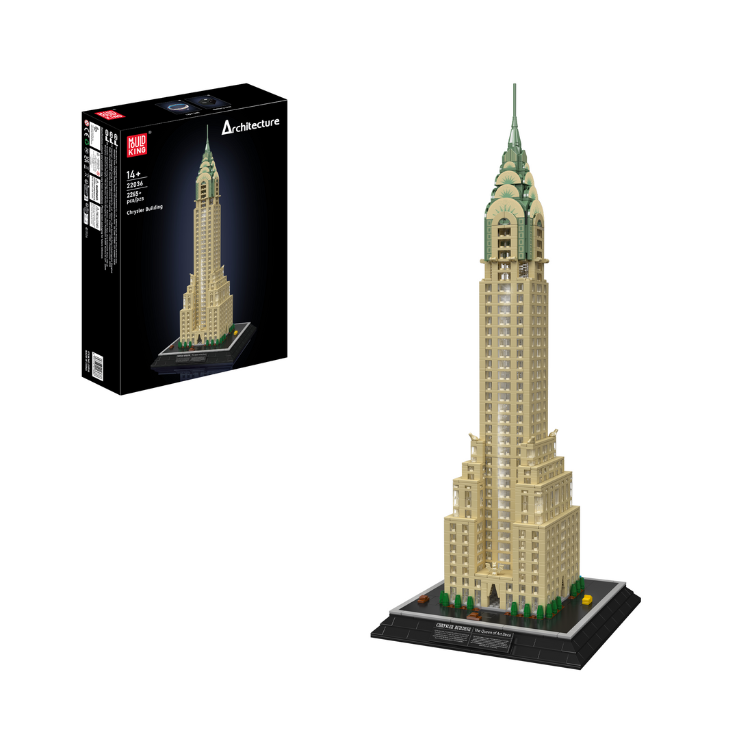 Mould King 22036 New York Landmark Skyscraper Building Set with Lights | 2,265 Pcs