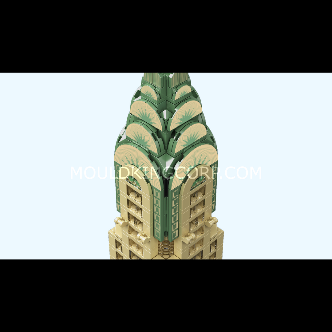 Mould King 22036 New York Landmark Skyscraper Building Set with Lights | 2,265 Pcs