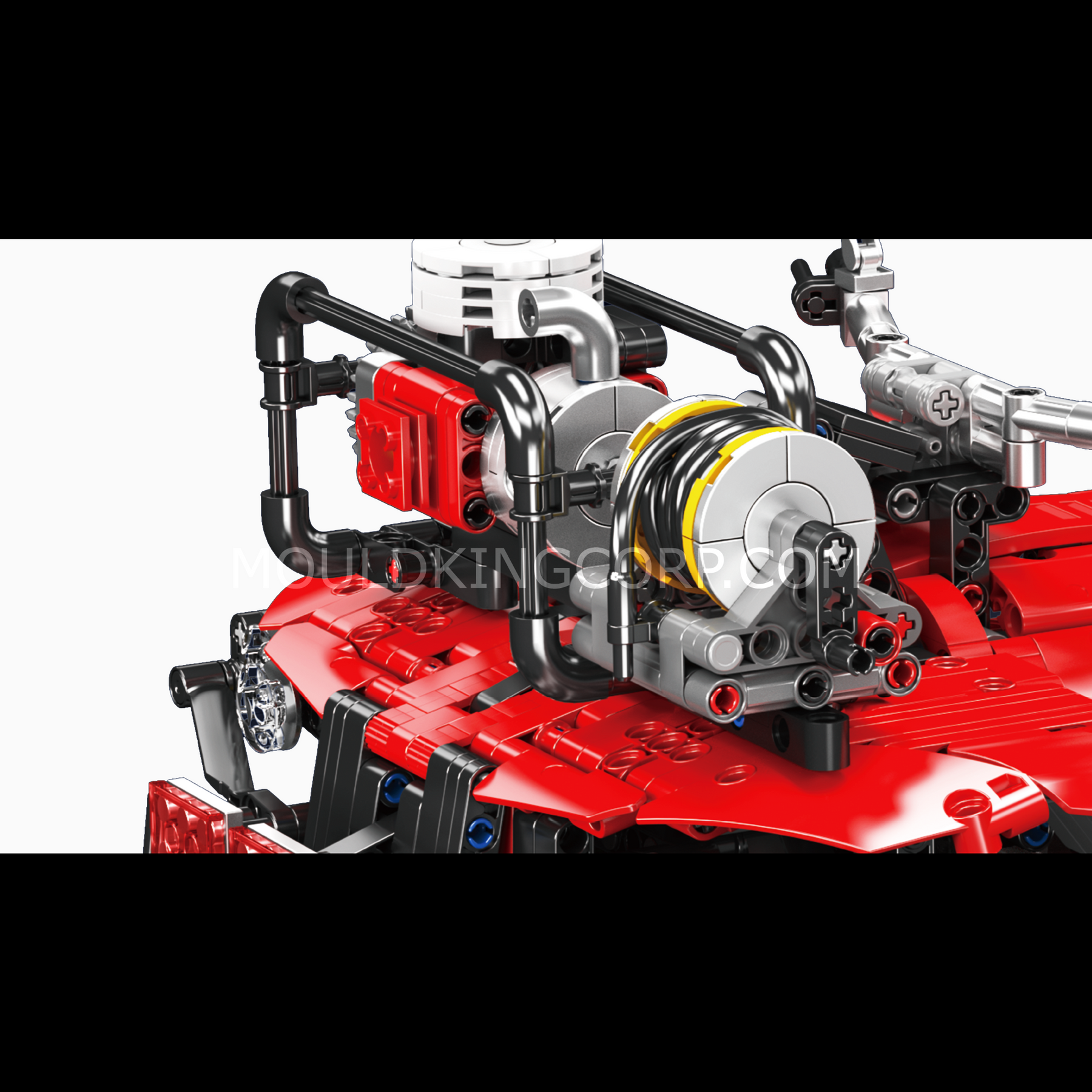 Mould King 23003 ATV Firefighting Rescue Vehicle Building Set | 2,100 ...