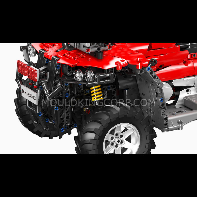 Mould King 23003 ATV Firefighting Rescue Vehicle Building Set | 2,100 Pcs