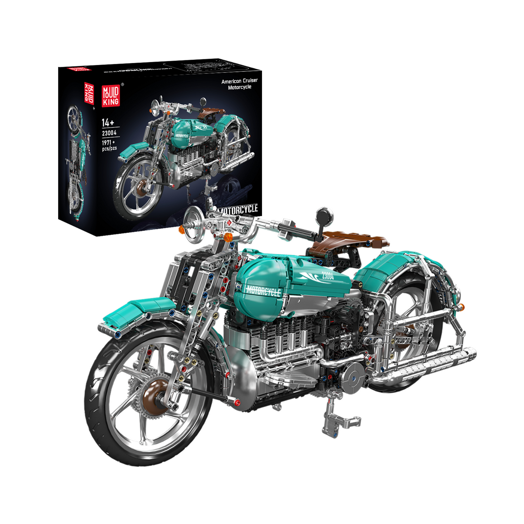 Mould King 23004 American Cruiser Motorcycle Building Set | 1,971 Pcs