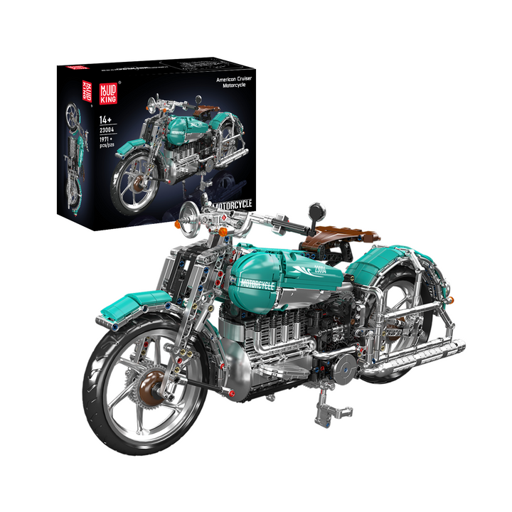 Mould King 23004 American Cruiser Motorcycle Building Set | 1,971 Pcs