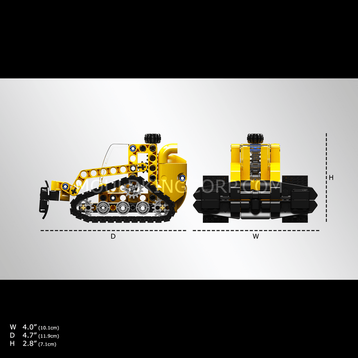 Mould King 24015 Crawler Wrecker Ensemble de jouets de construction | 188 pièces