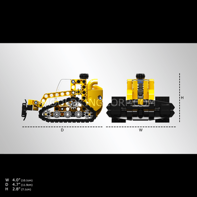 Mould King 24015 Crawler Wrecker Building Toy Set | 188 PCS