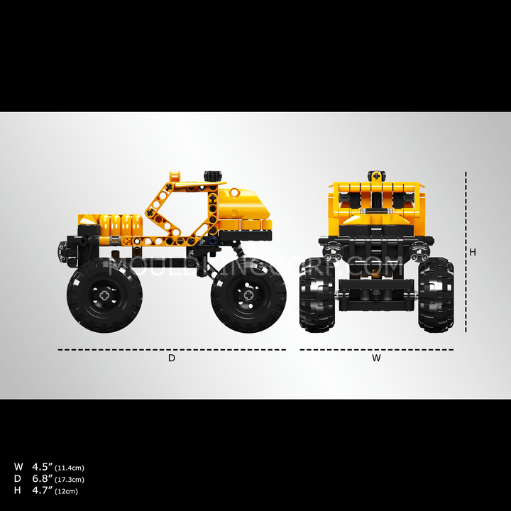 Mould King 24018 Off-road SUV Building Toy Set | 246 PCS
