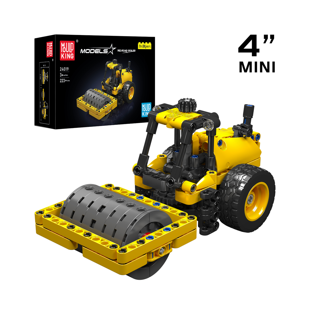 Mould King 24019 Ensemble de jouets de construction de rouleaux compresseurs | 223 pièces