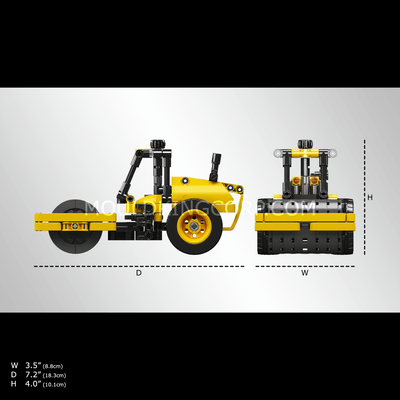 Mould King 24019 Road Roller Construction Building Toy Set | 223 PCS