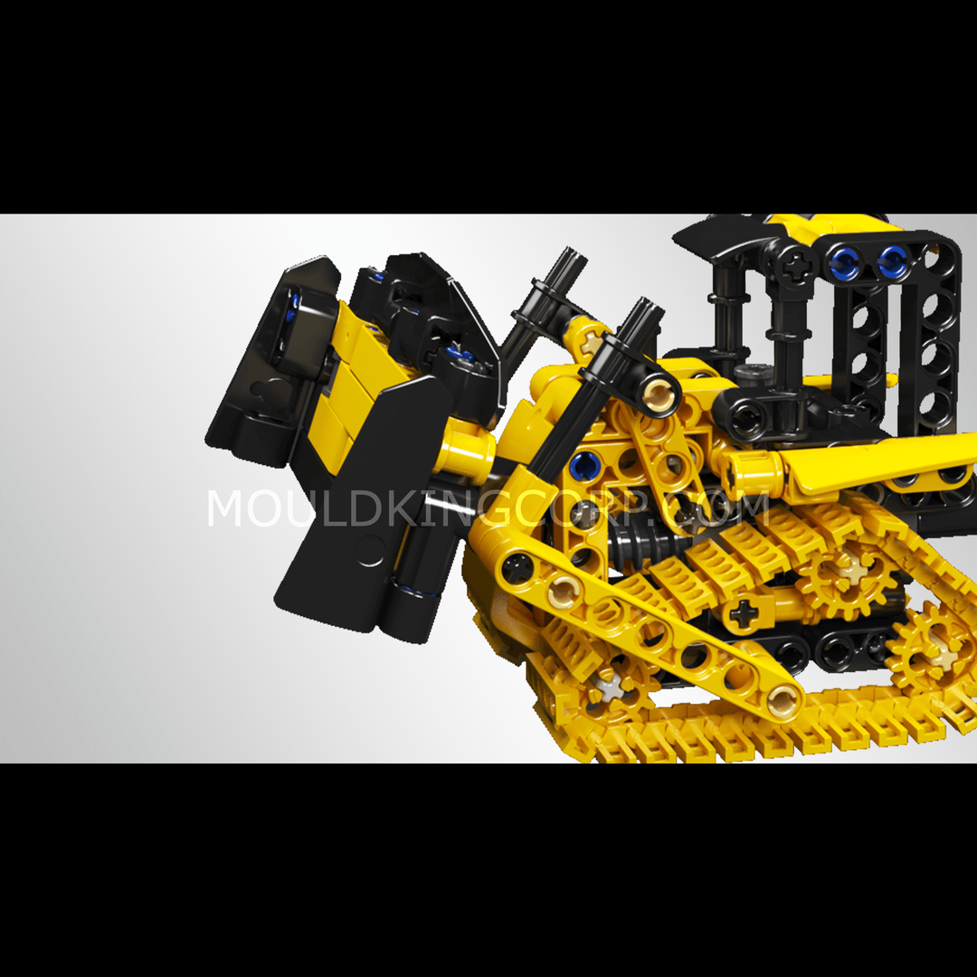 Mould King 24020 Jeu de construction de bulldozer sur chenilles | 244 pièces