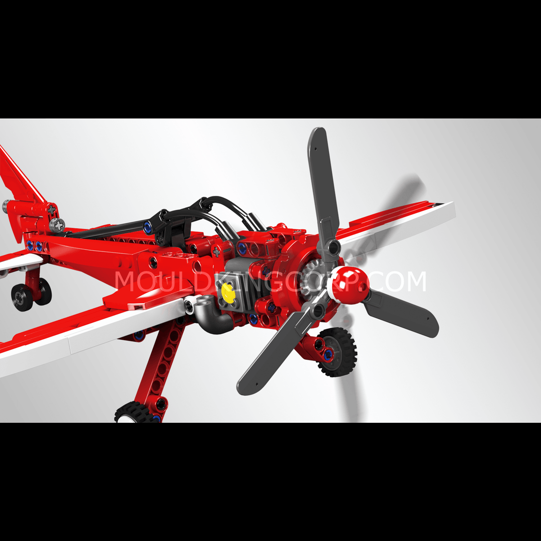 Mould King 24023 Rennflugzeug-Bausatz | 252 Teile