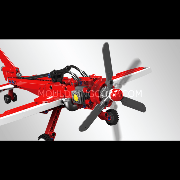 Mould King 24023 Rennflugzeug-Bausatz | 252 Teile