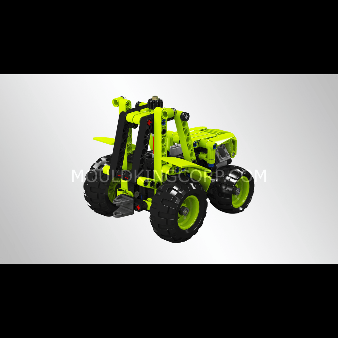 Mould King 24024 Bauspielzeug-Set für Bauernhoftraktoren | 242 Teile
