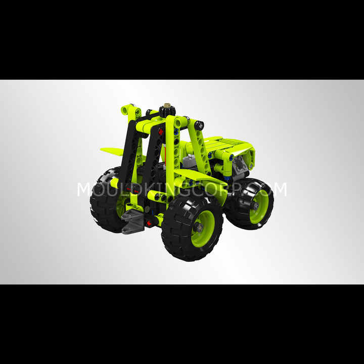 Mould King 24024 Bauspielzeug-Set für Bauernhoftraktoren | 242 Teile