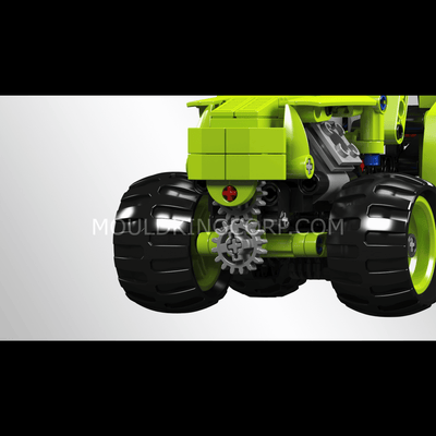 Mould King 24024 Farm Tractor Building Toy Set | 242 PCS
