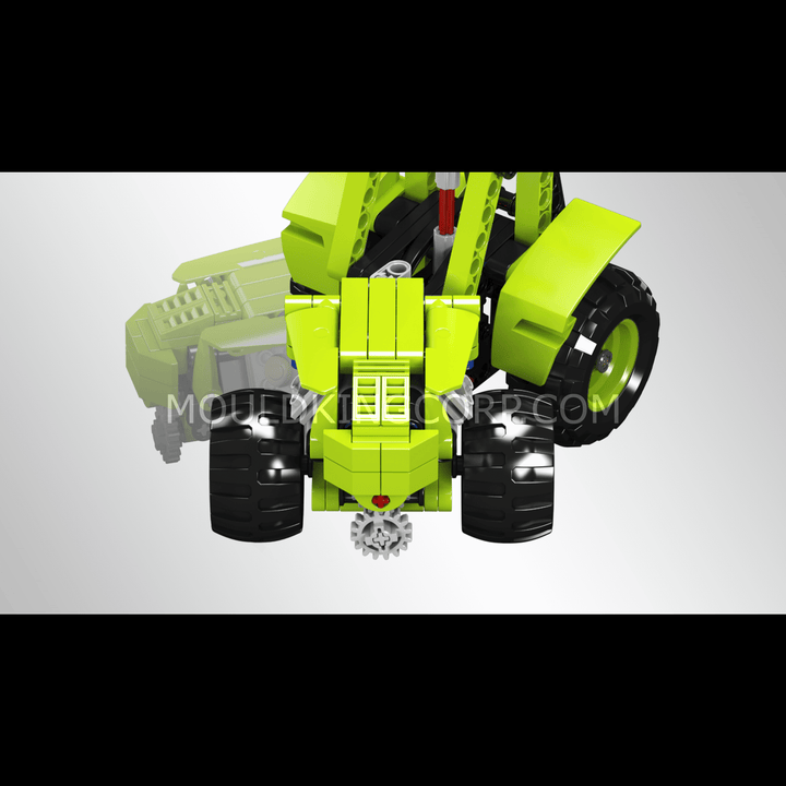 Mould King 24024 Bauspielzeug-Set für Bauernhoftraktoren | 242 Teile