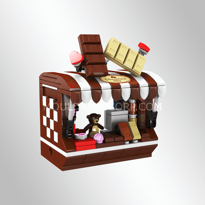 Mallenkoning 24027 Chocoladewinkel Bouwspeelgoed Set | 255 Stuks
