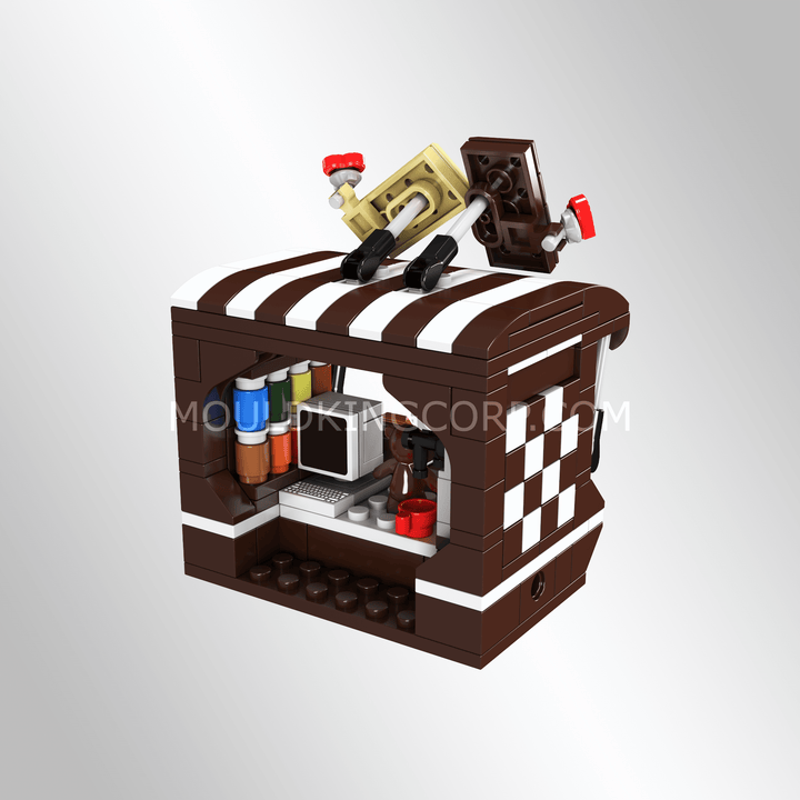 Mallenkoning 24027 Chocoladewinkel Bouwspeelgoed Set | 255 Stuks