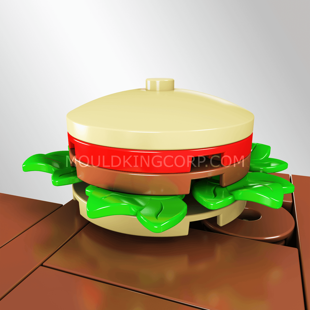 Mallenkoning 24028 BBQ-standaard Bouwspeelgoed Set | 249 stuks