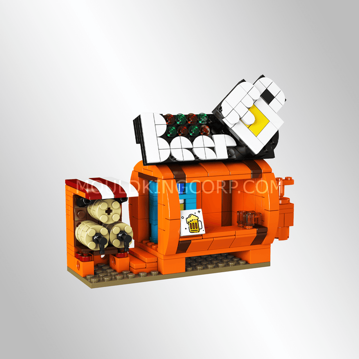 Mallenkoning 24029 Bierhuis Bouwspeelgoed Set | 278 Stuks