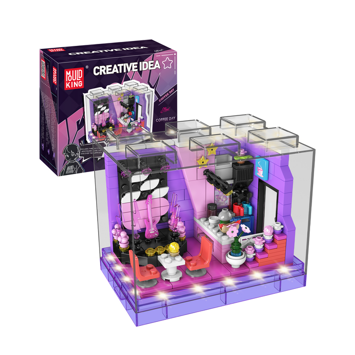 Mould King 24036 Coffee Day Building Block Set | 366 Pcs