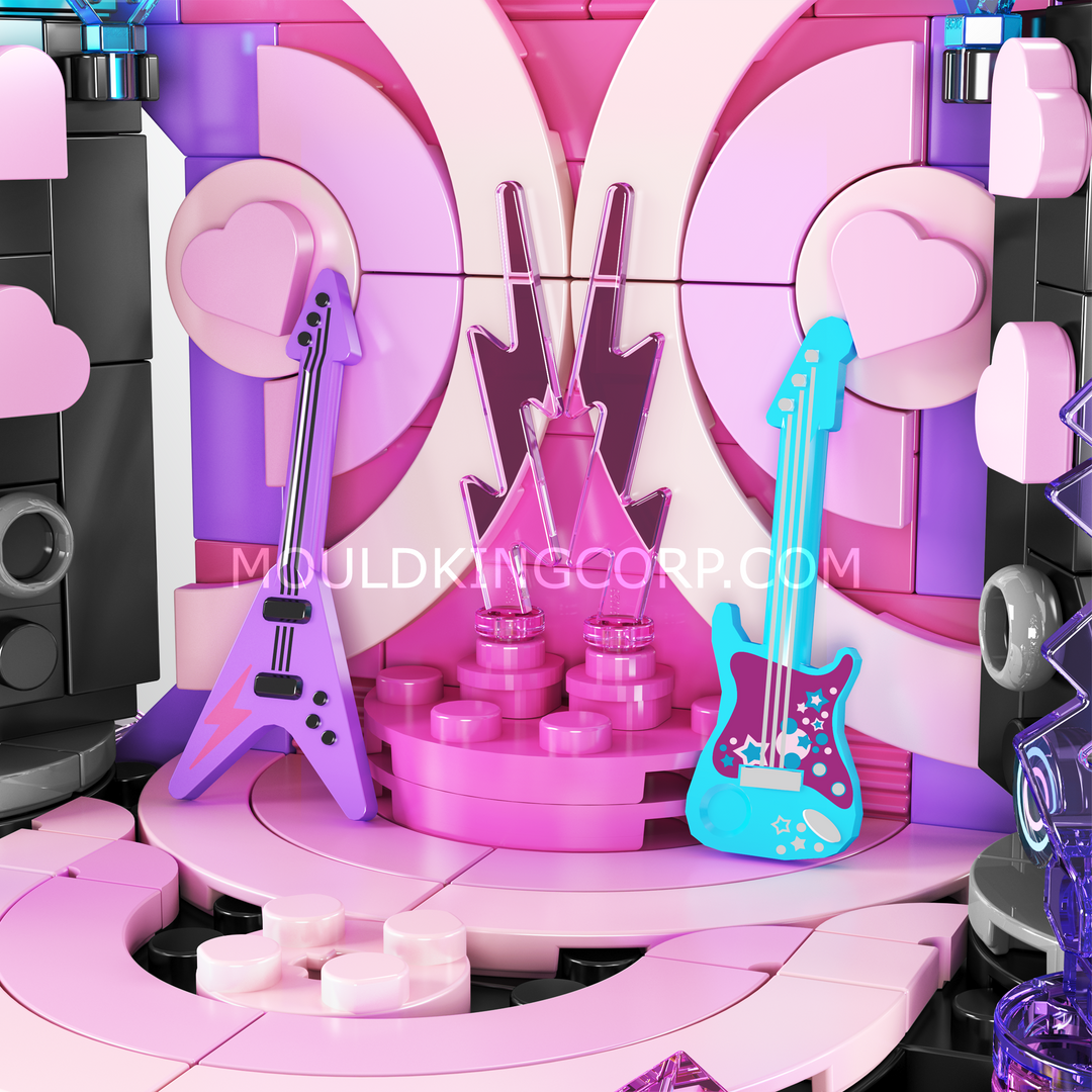 Mould King 24041 Surprise Music Stage Buidling Set | 321 Pcs