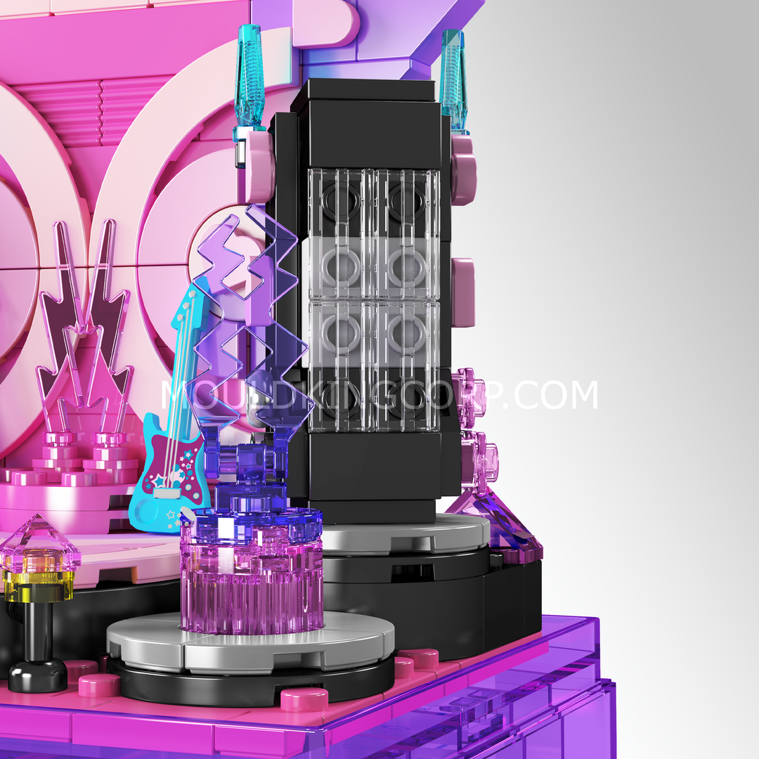 Mould King 24041 Surprise Music Stage Buidling Set | 321 Pcs