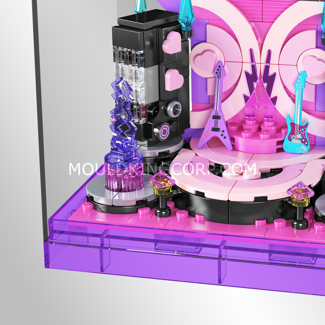 Mould King 24041 Surprise Music Stage Buidling Set | 321 Pcs