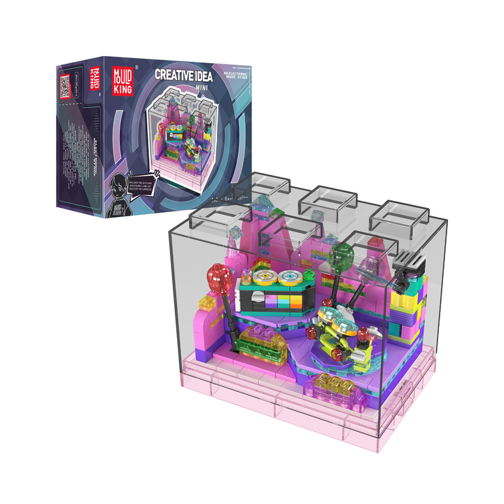 Mould King 24043 Electronic Music Stage Building Set | 369 Pcs