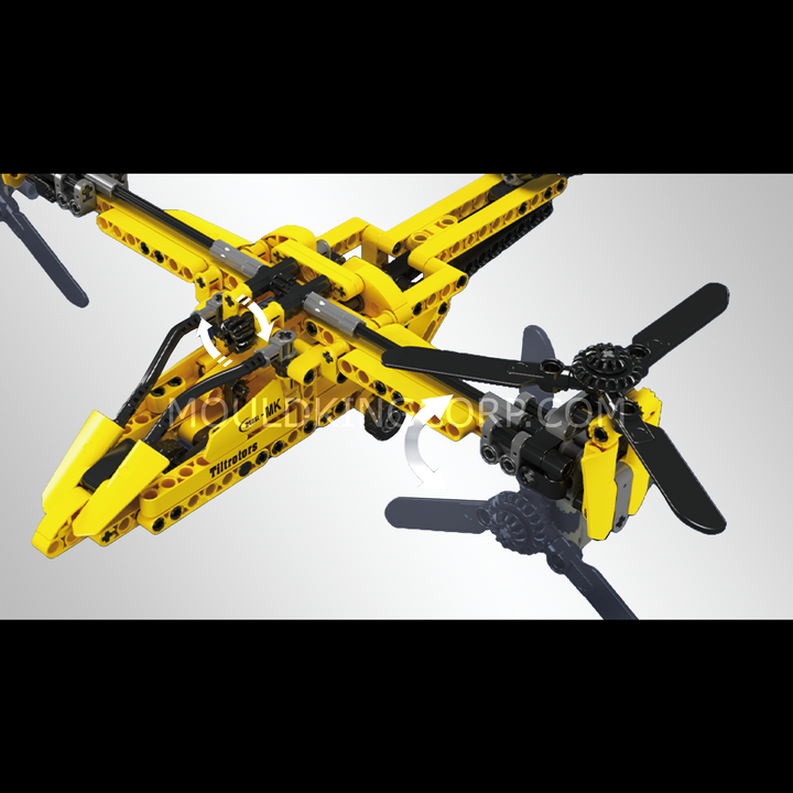Mould King 24051 Tiltrotor Aircraft Building Set | 279 Pcs