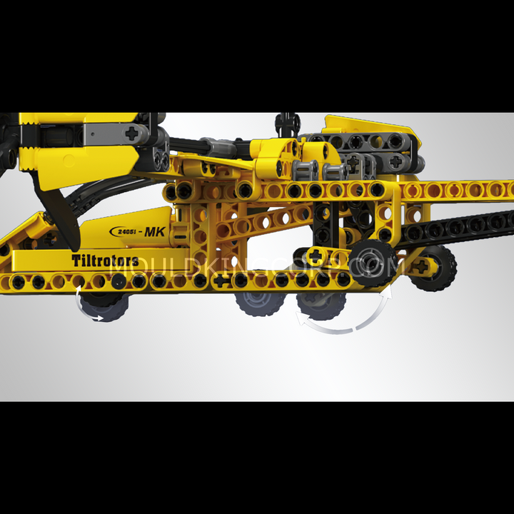 Mould King 24051 Tiltrotor Aircraft Building Set | 279 Pcs