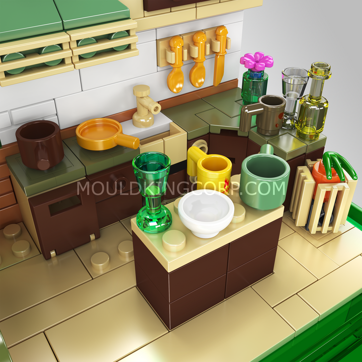 Mould King 24053 HOME Kitchen Building Set | 324 Pcs