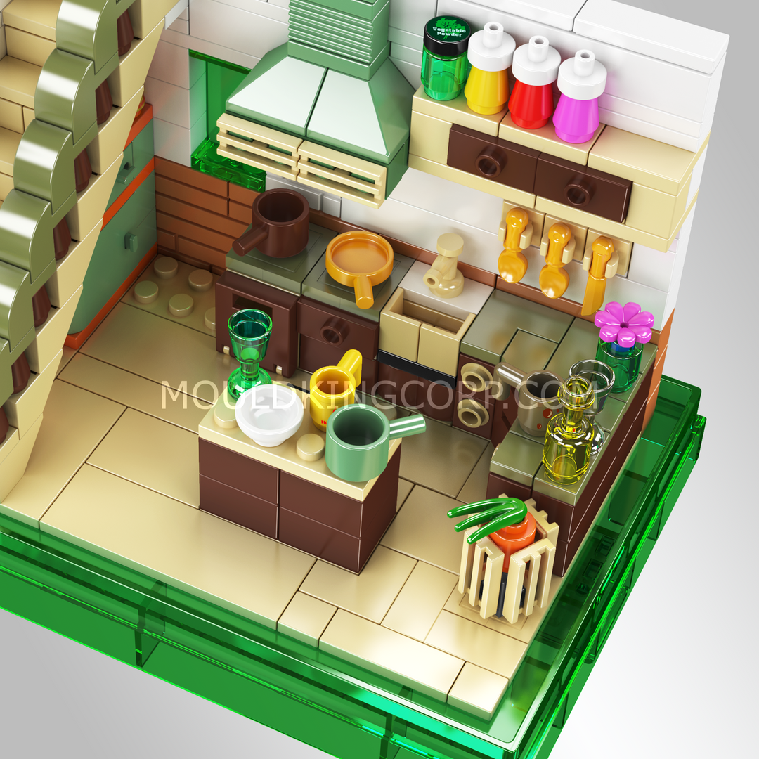 Mould King 24053 HOME Kitchen Building Set | 324 Pcs