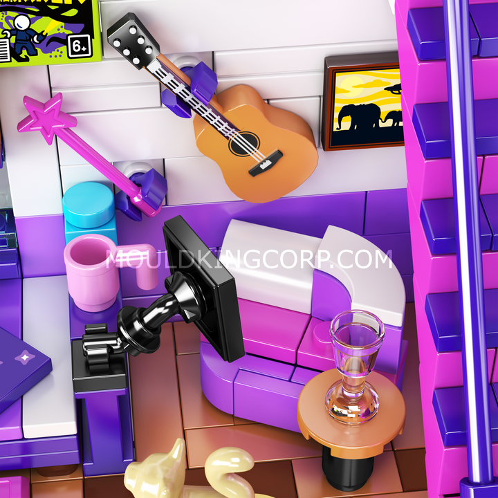 Mould King 24056 HOME Bedroom Building Set | 304 Pcs