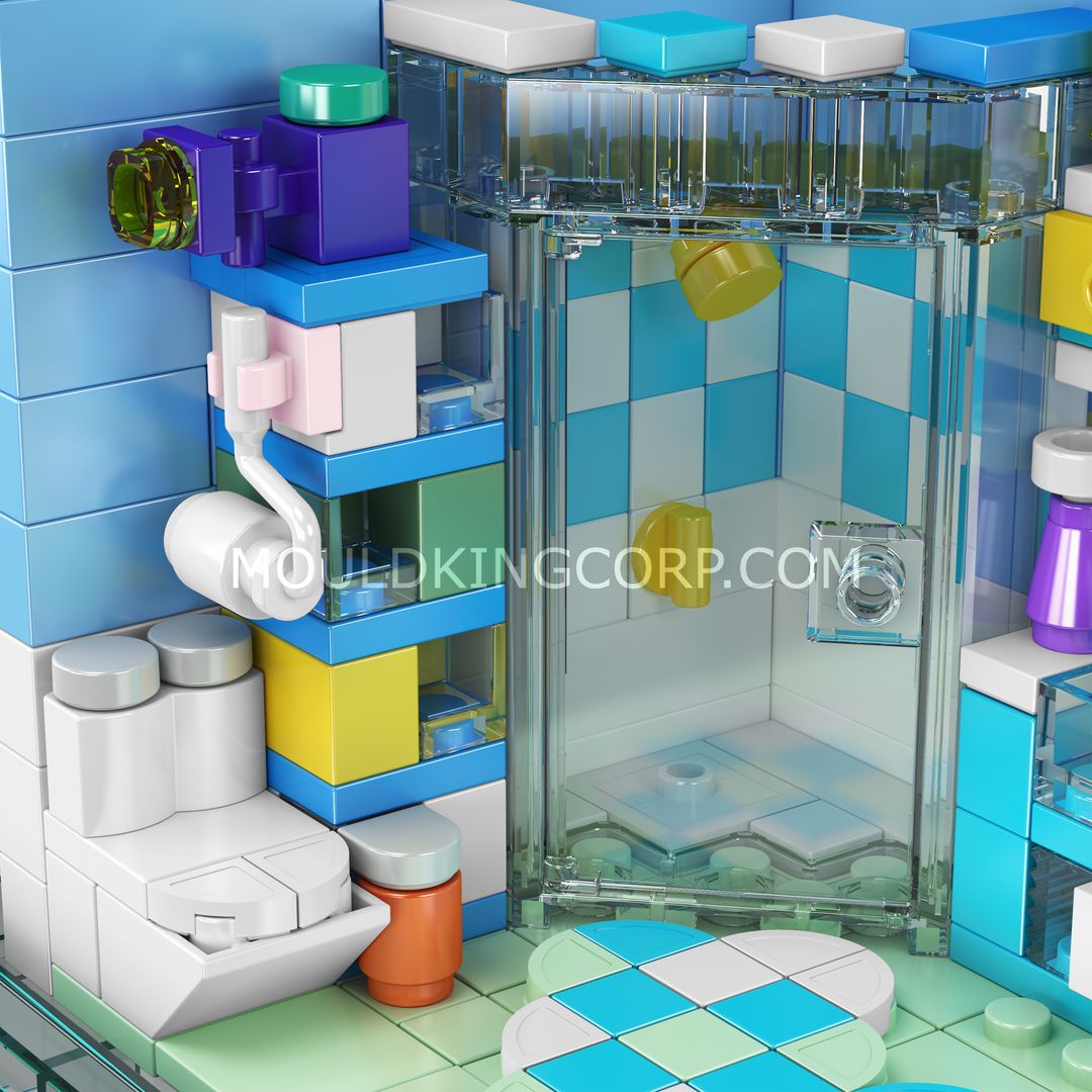 Mould King 24057 HOME Bathroom Building Set | 312 Pcs