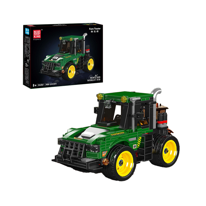 Mould King 24061 Farm Tractor Building Set | 466 Pcs