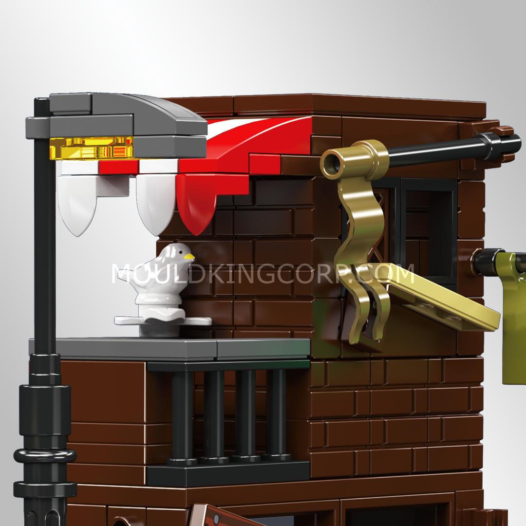 Mould King 24063 Wasteland Street Supercar Scene Building Set | 601 Pcs