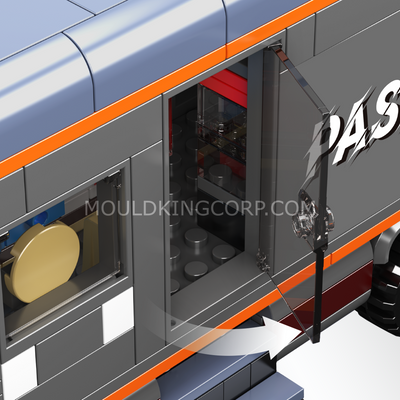 Mould King 24071 Heavy-Duty Motorhome Building Set | 615 Pcs