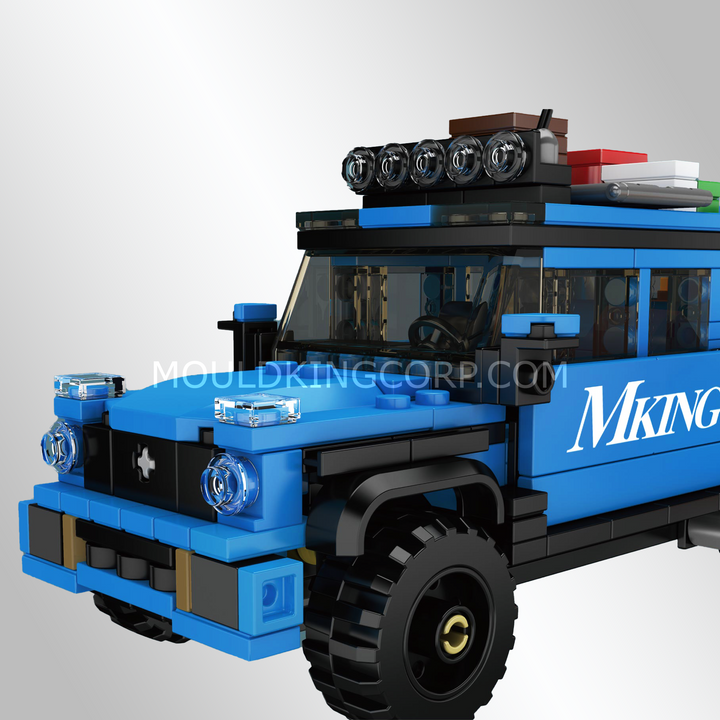 Mould King 24080 Fishing Boat Trailer Building Set | 872 Pcs