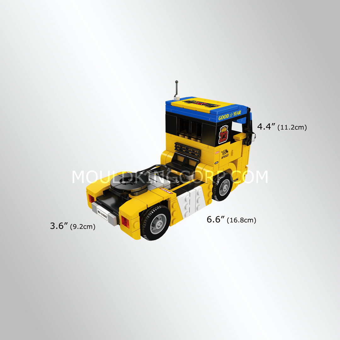 Mould King 24082 Racing Truck Building Set | 414 Pcs