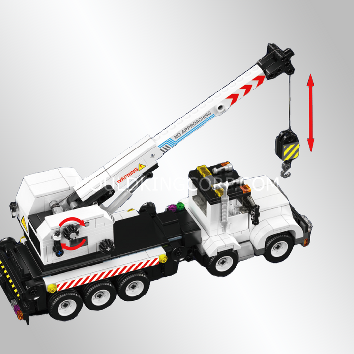 Mould King 24092 Service Crane Truck Building Set | 670 Pcs